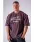 Мъжки тениски NEBBIA OLYMPIA HEAVYWEIGHT COTTON 941 БОРДО