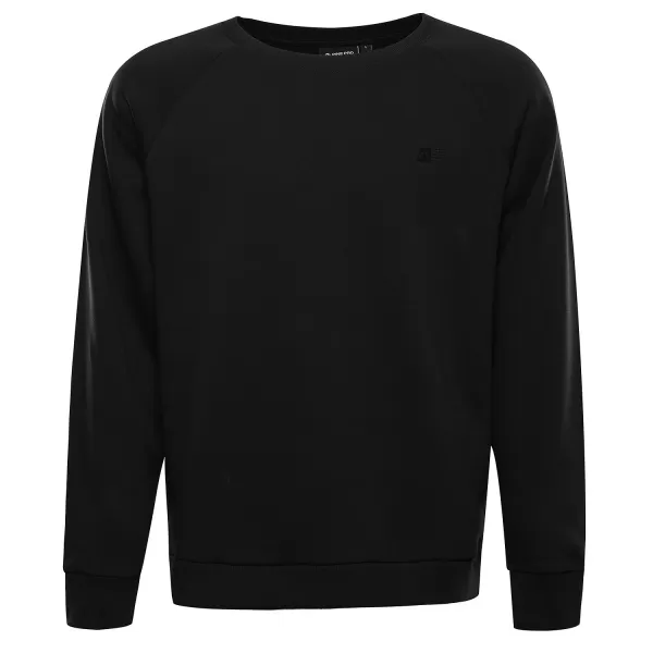  Мъжки суичър ALPINE PRO NEGG ЧЕРЕН 