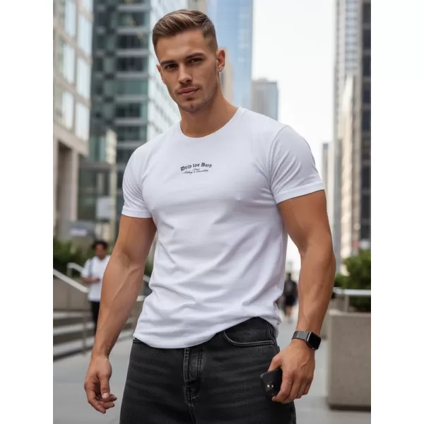  Мъжка тениска DSTREET RX5434 БЯЛО 