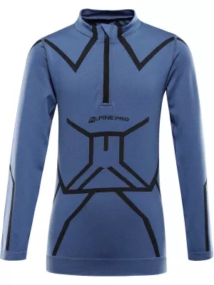 Детска функционална тениска ALPINE PRO SEAMO 2 VALLARTA BLUE