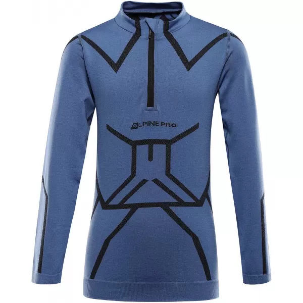  Детска функционална тениска ALPINE PRO SEAMO 2 VALLARTA BLUE 