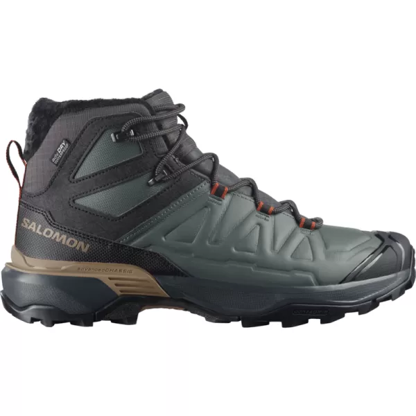  Мъжки обувки SALOMON X ULTRA SNOWPILOT WATERPROOF L49219500 АСФАЛТ/ГРАДСКИ ШИК/АРАБСКА ПОДПРАВКА 