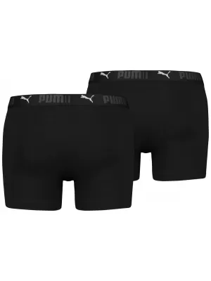 Мъжки боксерки PUMA SPORT COTTON BOXER 2P 93552101 ЧЕРЕН