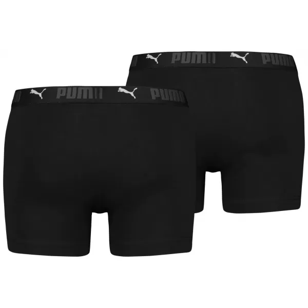  Мъжки боксерки PUMA SPORT COTTON BOXER 2P 93552101 ЧЕРЕН 