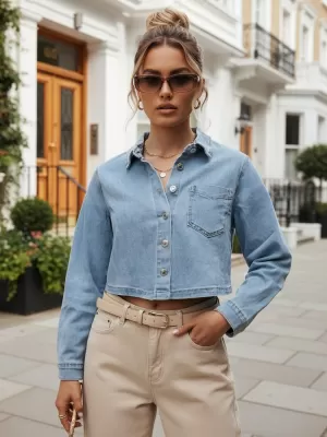 Дамско яке DSTREET TY5691 СИНЬО