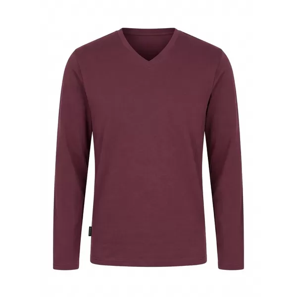  Мъжка тениска OMBRE L171 БОРДО 