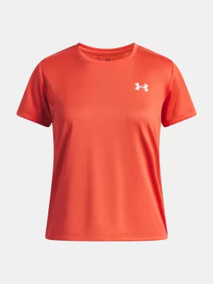 Тениска за момиче UNDER ARMOUR TECH SSC 6005138-690 ЧЕРВЕНО
