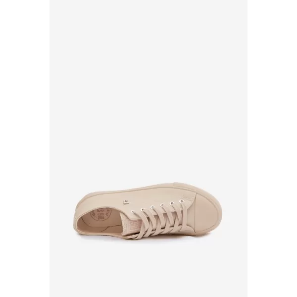  Дамски кецове BIG STAR SHOES TT274019 БЕЖОВО 