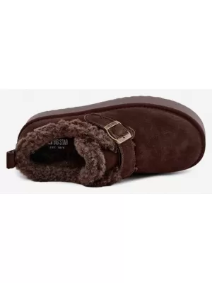 Дамски снежни човеци BIG STAR SHOES UU274319 КАФЯВО/БЕЖОВО