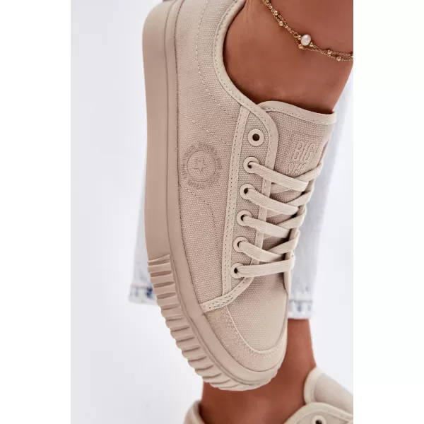  Дамски кецове BIG STAR SHOES TT274106 БЕЖОВО 