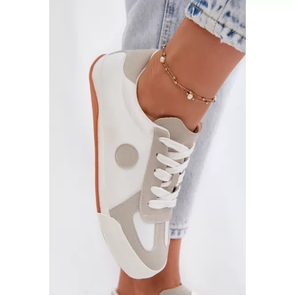  Дамски кецове BIG STAR SHOES TT274145 БЯЛО 