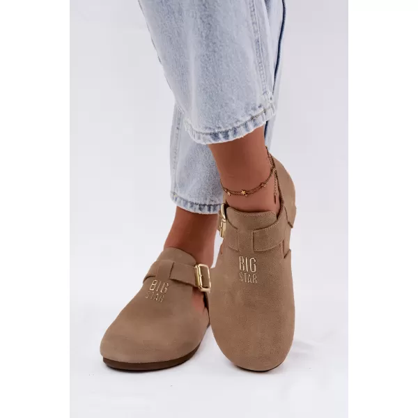  Дамски сандали BIG STAR SHOES TT274542 БЕЖОВО 