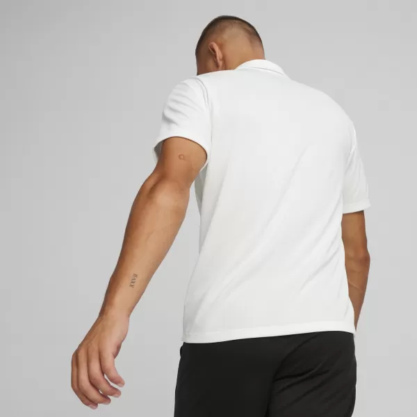 Мъжка тениска с яка PUMA TEAMGOAL POLO 658771-04 ПУМА БЯЛО/ЧЕРНО/СИВО КАТО ПЕРА 