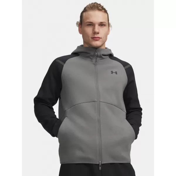  Мъжки суичър UNDER ARMOUR UNSTOPPABLE FLC FZ HD EU 1389352-709 ЗЕЛЕНО 