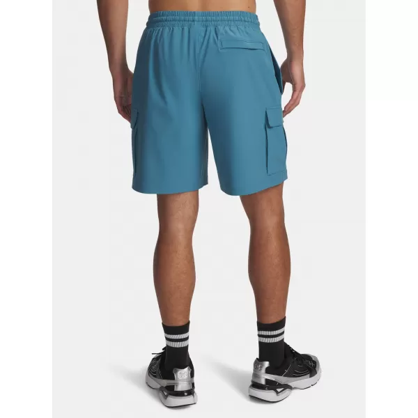  Мъжки шорти UNDER ARMOUR VIBE WOVEN CARGO SHORT 1386560-466 СИНЬО 