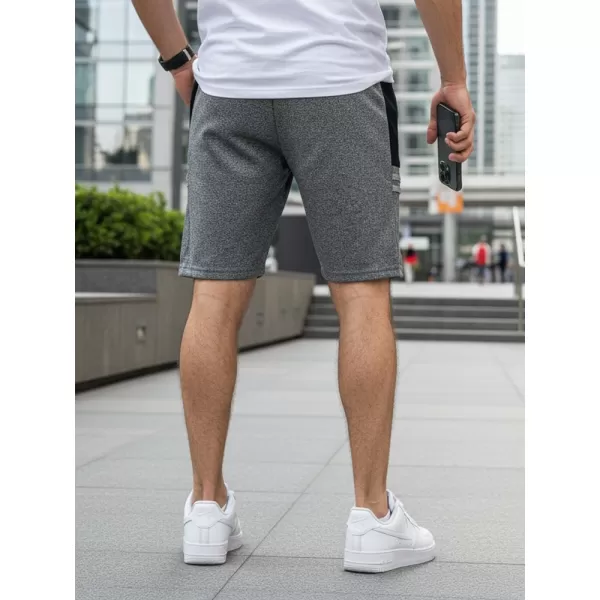  Мъжки шорти DSTREET SX2255 ТЪМНО СИВО 