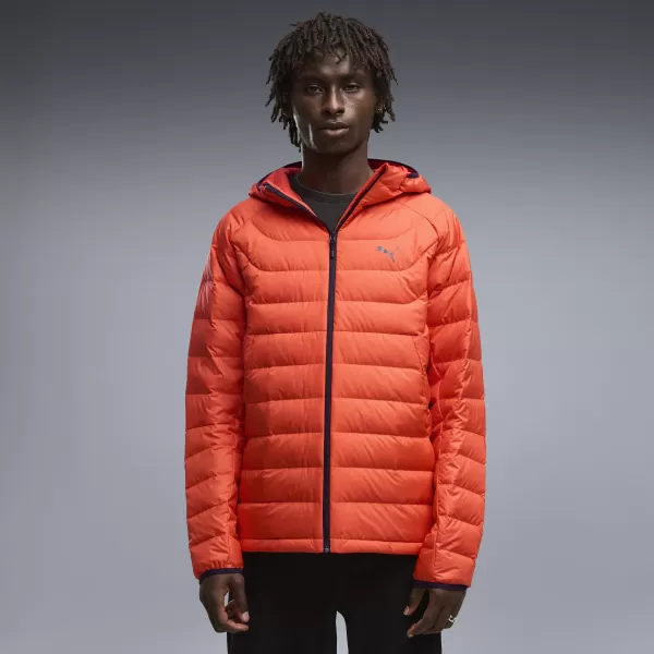  Мъжко палто PUMA PACKLITE HOODED DOWN JACKET 68522121 ЧЕРВЕНА СВЕТКАВИЦА 