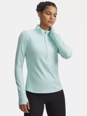 Дамска тениска UNDER ARMOUR UA LAUNCH PRO HALF ZIP 1379349-703 ЗЕЛЕНО