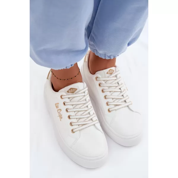  Дамски кецове LEE COOPER LCW-26-44-4478 БЯЛО 