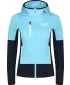 Дамски суичър powerfleece NORDBLANC RAVINE NBSFL8336 СВЕТЛО СИНЬО