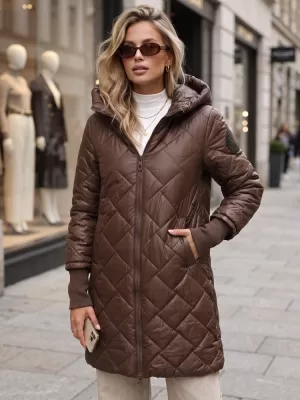 Дамско яке DSTREET TY5862 КАФЯВО