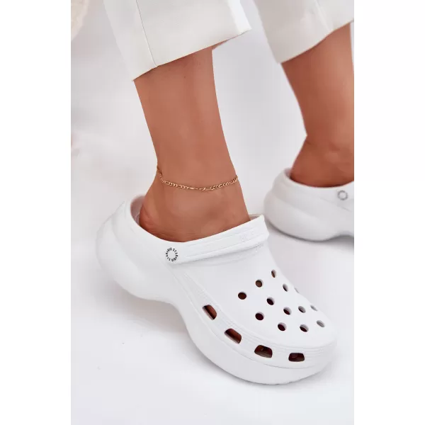  Дамски чехли BIG STAR SHOES RR274A119 БЯЛО 