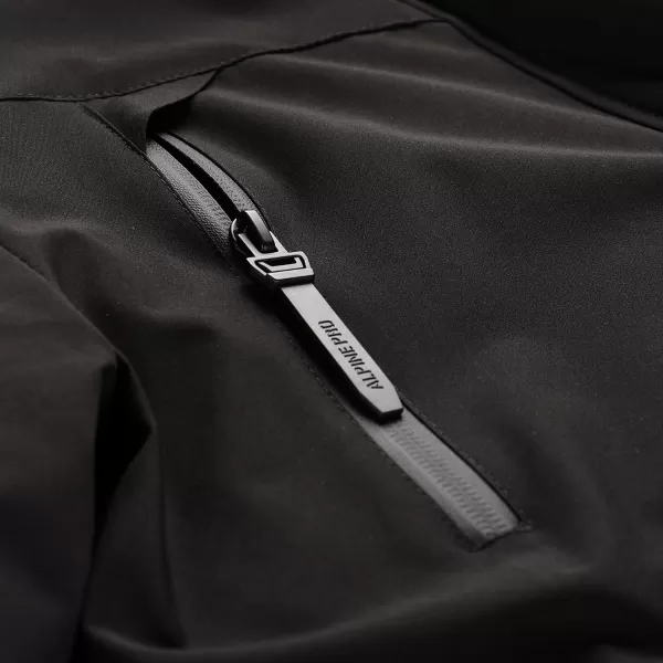  Дамско зимно яке ALPINE PRO WERDA 3 ЧЕРЕН 