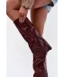Дамски боти BOTO 9386 WINE RED ВИНЕНО-ЧЕРВЕНО