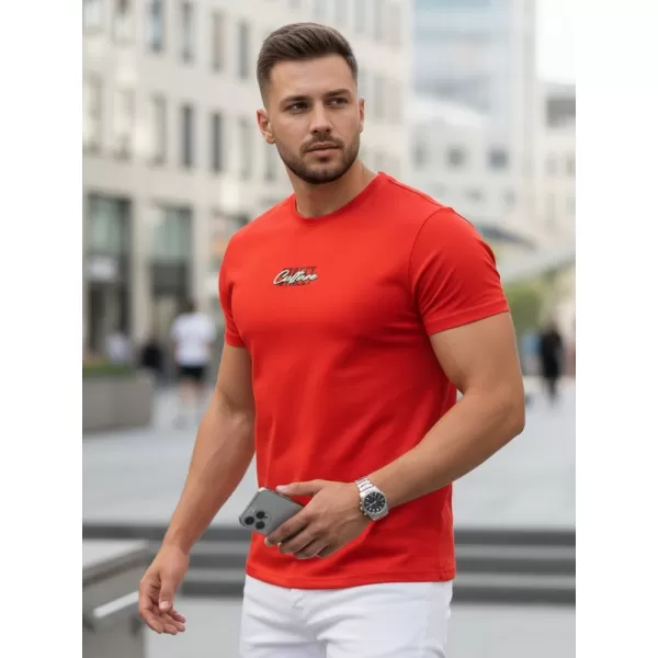  Мъжка тениска DSTREET RX5423 ОРАНЖЕВО 