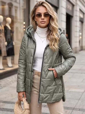Дамско яке DSTREET TY5794 ЗЕЛЕНО