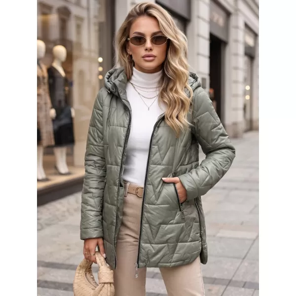  Дамско яке DSTREET TY5794 ЗЕЛЕНО 