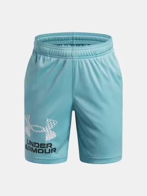 Момчета шорти UNDER ARMOUR TECH LOGO SHORTS 1383333-425 СИНЬО