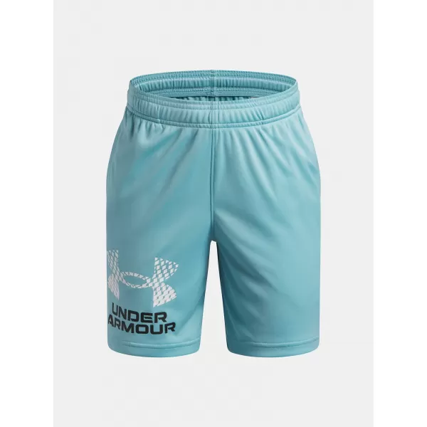  Момчета шорти UNDER ARMOUR TECH LOGO SHORTS 1383333-425 СИНЬО 