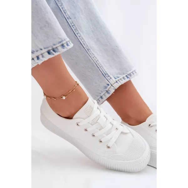  Дамски кецове BIG STAR SHOES TT274269 БЯЛО 