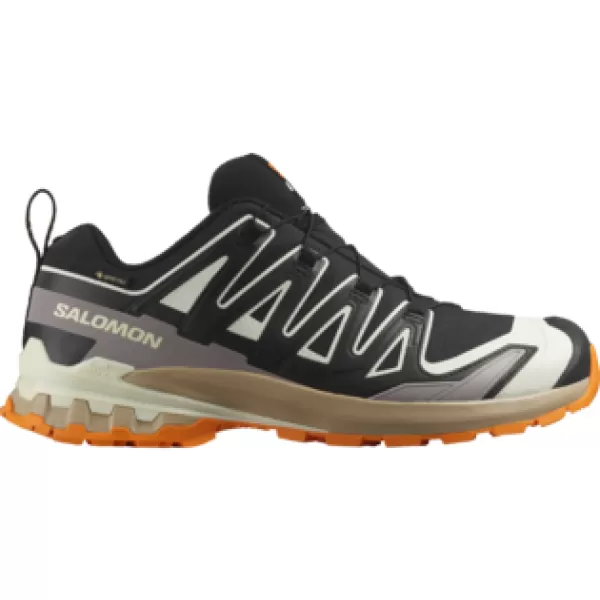  Мъжки обувки SALOMON XA PRO 3D V9 GORE-TEX L47881900 ЧЕРЕН/ВАНИЛОВ ЛЕД/КУРКУМА 