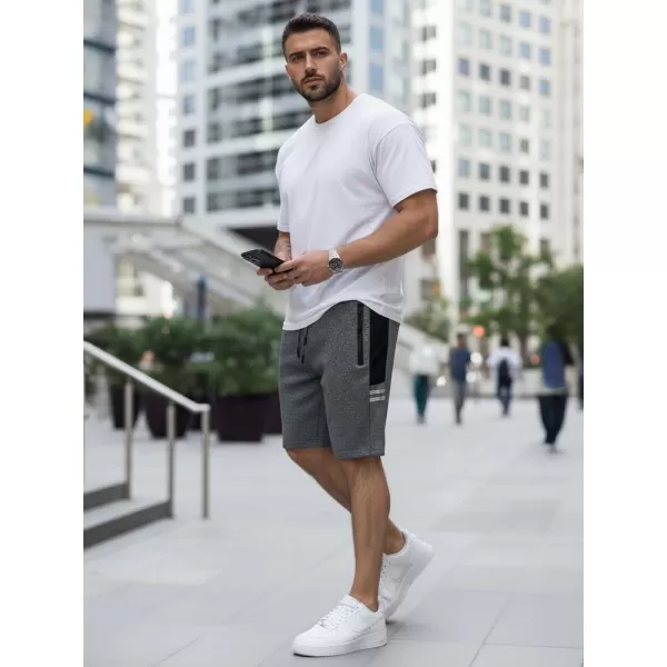  Мъжки шорти DSTREET SX2255 ТЪМНО СИВО 