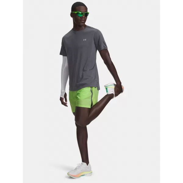  Мъжки шорти UNDER ARMOUR LAUNCH 7'' SHORTS 1382620-712 ЗЕЛЕНО 