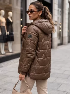 Дамско яке DSTREET TY5800 КАФЯВО