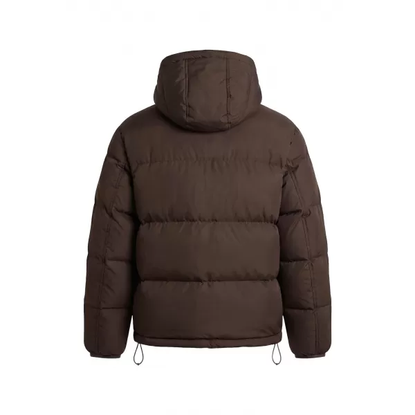  Мъжко ватирано яке URBAN CLASSICS TB8703-21219 ТОПЛО КАФЯВО 