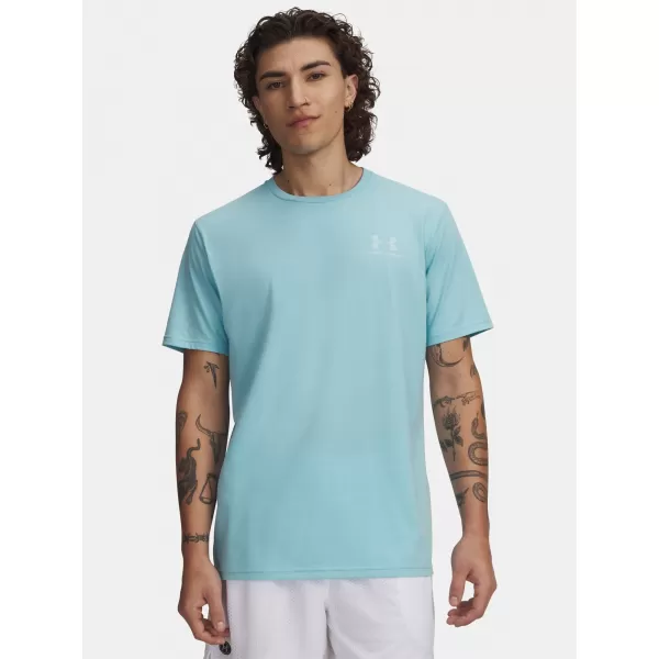  Мъжка тениска UNDER ARMOUR M SPORTSTYLE LC SS 1326799-425 СИНЬО 