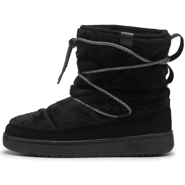  Дамски обувки PUMA SNOWBAE SUEDE WNS 40217501 ПУМА ЧЕРНО/ПЛОСКО ТЪМНО СИВО 