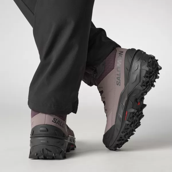  Дамски обувки SALOMON CROSSTRAK POWDER WATERPROOF L47569900 ДЕВЕТ ЖЕЛЯЗО/АКУЛА/ФАНТОМ 