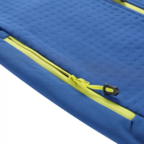  Детски топъл суичър ALPINE PRO HURAMO КЛАСИЧЕСКО СИНЬО 