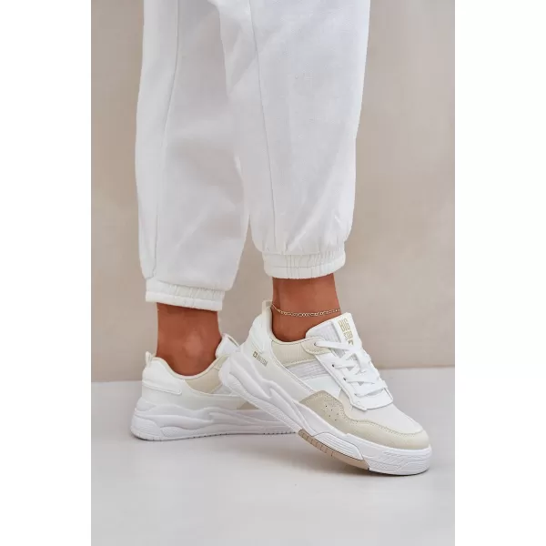  Дамски кецове BIG STAR SHOES OO274A155 БЯЛО 