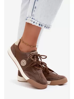 Дамски кецове BIG STAR SHOES UU274002 КАФЯВО/БЕЖОВО