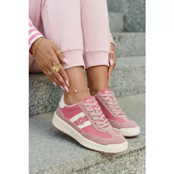  Дамски кецове BIG STAR SHOES TT274160 РОЗОВО 