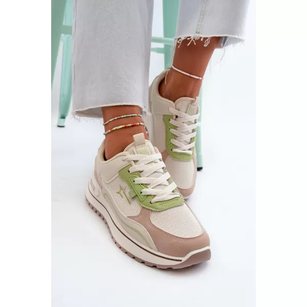  Дамски кецове BIG STAR SHOES NN274A091 БЕЖОВО 