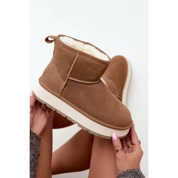  Дамски обувки BIG STAR SHOES UU274692 КАФЯВО/БЕЖОВО 