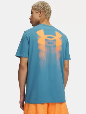 Мъжка тениска UNDER ARMOUR M BLUR LOGO SS 6009245-466 СИНЬО