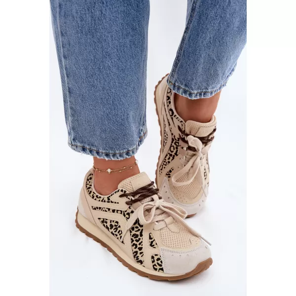  Дамски кецове BIG STAR SHOES TT274549 БЕЖОВО 